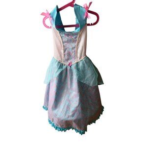 Blue and pink princess dress up costume-Size 5-7 yrs